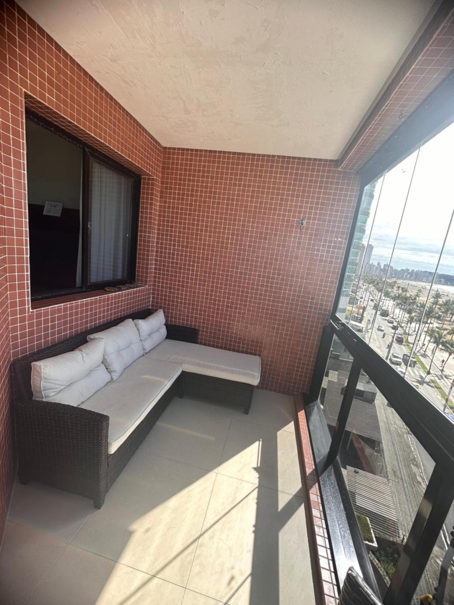 Guilhermina Frente Para O Mar Praia Grande  Ngoại thất bức ảnh